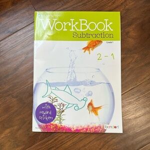 Grade 1 Subtraction Workbook